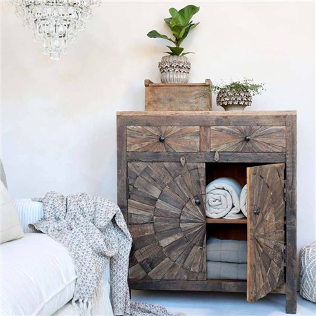 Szafka Grimaud z drzwiami i szufladami