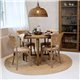 Okrągły Stół Rustykalny Chic Antique