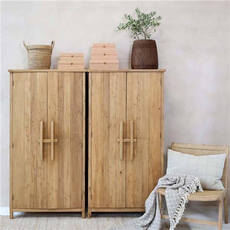 Drewniana Szafa Rustykalna Chic Antique