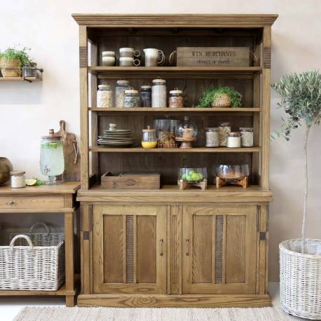 Regał Marsylia z 4 półkami i 2 drzwiami