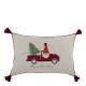 Aix Pillowcase w. tassels & Christmas motif