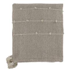 Aix Bedspread of surplus yarn