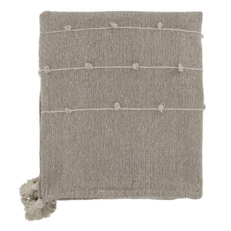 Aix Bedspread of surplus yarn