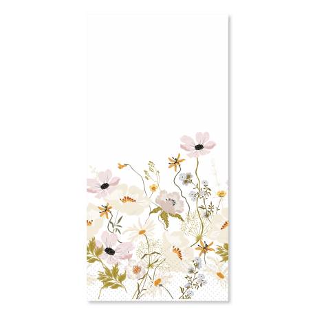 Napkin w. wild flowers