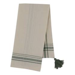 Aix Tea Towel w. check pattern