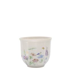 Papillon Planter w. flowers