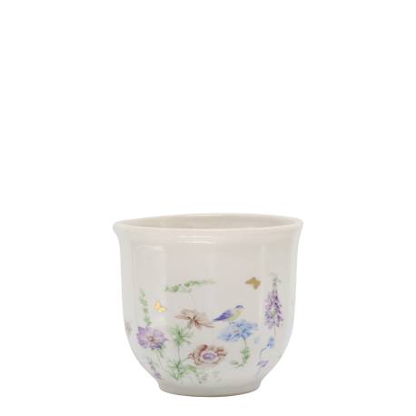Papillon Planter w. flowers