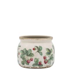 Fraises Planter w. strawberries