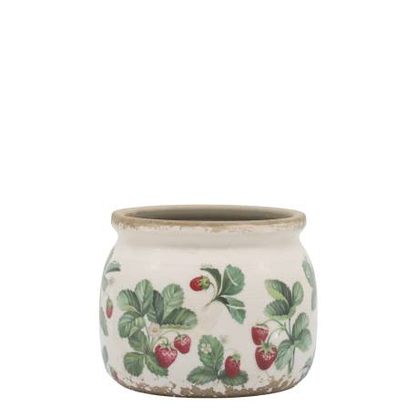 Fraises Planter w. strawberries