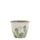 Laval Planter w. floral print