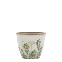 Laval Planter w. floral print
