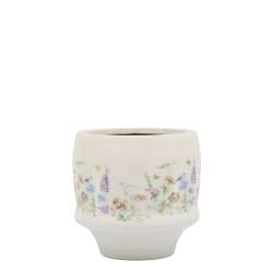 Papillon Planter w. flowers