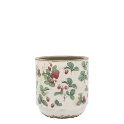Fraises Planter w. strawberries