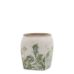 Laval Planter w. floral print