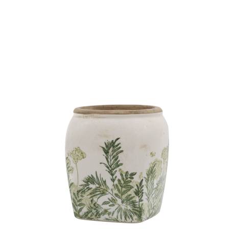 Laval Planter w. floral print