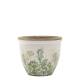 Laval Planter w. floral print