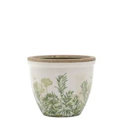Laval Planter w. floral print