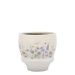 Papillon Planter w. flowers