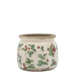 Fraises Planter w. strawberries