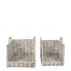 French Basket w. handles set of 2