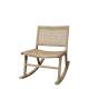 Rocking Chair w. wicker seat & back