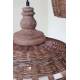 Rattanowa Lampa Sufitowa Chic Antique A