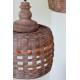 Rattanowa Lampa Sufitowa Chic Antique C