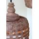 Rattanowa Lampa Sufitowa Chic Antique C