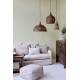 Rattanowa Lampa Sufitowa Chic Antique D