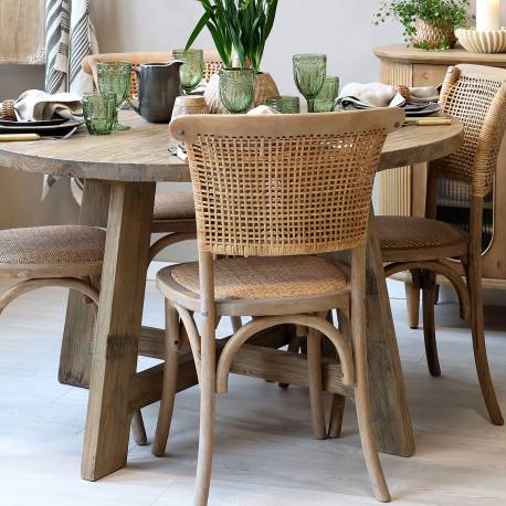 Drewniany Stół Chic Antique Okrągły