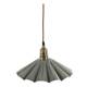 Lampa Wisząca Retro Chic Antique Lunel Szara C